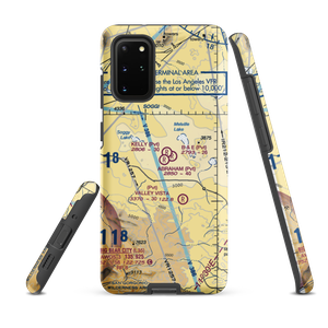 Abraham Ranch Airport (7CA1) VFR Sectional Samsung Phone Case