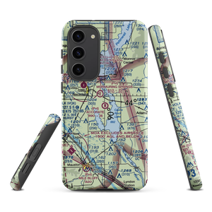 Accurate Airport (67WI) VFR Sectional Samsung Phone Case