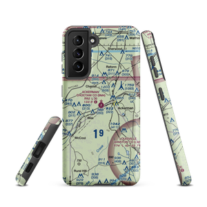 Ackerman Choctaw County Airport (9M4) VFR Sectional Samsung Phone Case