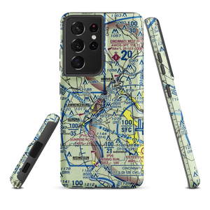 Action Airpark (I38) VFR Sectional Samsung Phone Case