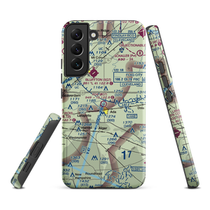 Ada Airport (0D7) VFR Sectional Samsung Phone Case