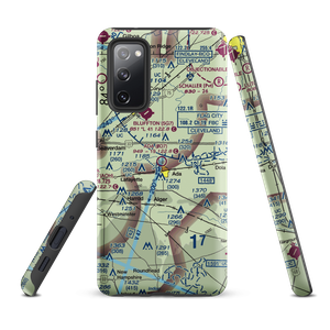 Ada Airport (0D7) VFR Sectional Samsung Phone Case