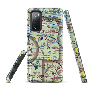 Adkins RLA Restricted Landing Area (8IL0) VFR Sectional Samsung Phone Case