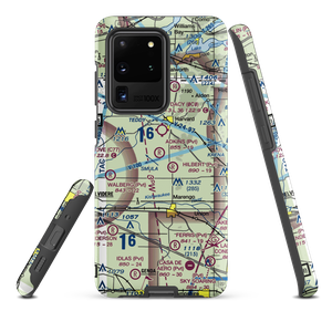 Adkins RLA Restricted Landing Area (8IL0) VFR Sectional Samsung Phone Case