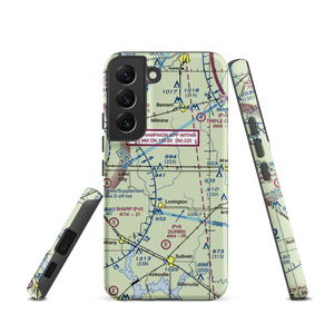 Adkisson Airport (IL32) VFR Sectional Samsung Phone Case