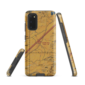 Adobe Ranch Private Airport (NM37) VFR Sectional Samsung Phone Case