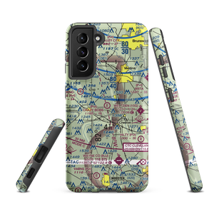 Aero Lake Farm Airport (2OI4) VFR Sectional Samsung Phone Case