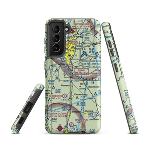 Aero Plaines Airport (5II9) VFR Sectional Samsung Phone Case