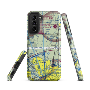 Aero-Plain Airport (MN98) VFR Sectional Samsung Phone Case