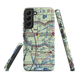 Aerolite Aero Park Ultralightport (LS72) VFR Sectional Samsung Phone Case