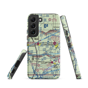 Ag Aviation Airport (LS18) VFR Sectional Samsung Phone Case