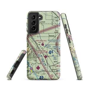 Agro-West Airport (5CA7) VFR Sectional Samsung Phone Case