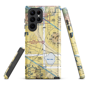 Aileron Orchards Airport (AZ49) VFR Sectional Samsung Phone Case