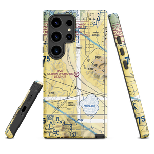 Aileron Orchards Airport (AZ49) VFR Sectional Samsung Phone Case