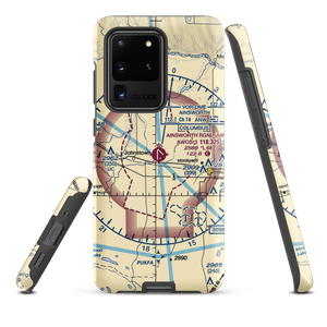 Ainsworth Regional Airport (ANW) VFR Sectional Samsung Phone Case