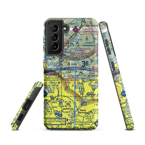 Air Acres Airport (5GA4) VFR Sectional Samsung Phone Case