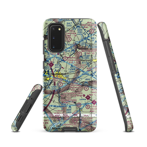 Air-List-Ads Airport (JY07) VFR Sectional Samsung Phone Case