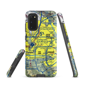 Airscrew Performance Flightpark Ultralightport (AZ79) VFR Sectional Samsung Phone Case