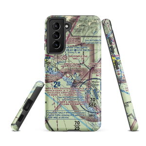 Airway Airport (5AK3) VFR Sectional Samsung Phone Case