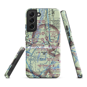 AK-10 Airstrip (AK10) VFR Sectional Samsung Phone Case