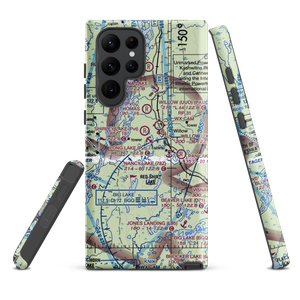 AK-10 Airstrip (AK10) VFR Sectional Samsung Phone Case