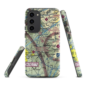 Akin Airport (54CN) VFR Sectional Samsung Phone Case