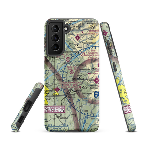 Akin Airport (54CN) VFR Sectional Samsung Phone Case