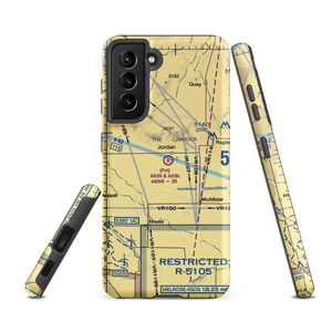 Akin and Akin Airport (NM73) VFR Sectional Samsung Phone Case