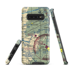 Aknux Airport (NE38) VFR Sectional Samsung Phone Case