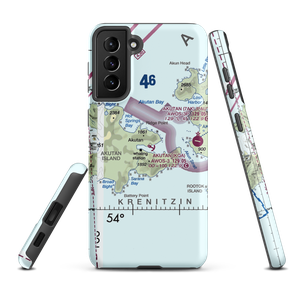 Akutan Seaplane Base (KQA) VFR Sectional Samsung Phone Case