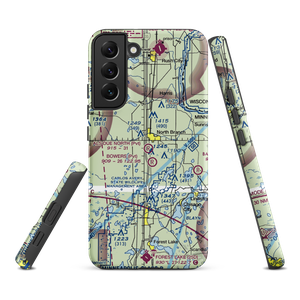 Al's Due North Airport (MY90) VFR Sectional Samsung Phone Case