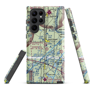 Al's Due North Airport (MY90) VFR Sectional Samsung Phone Case