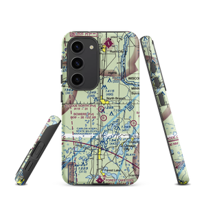 Al's Due North Airport (MY90) VFR Sectional Samsung Phone Case