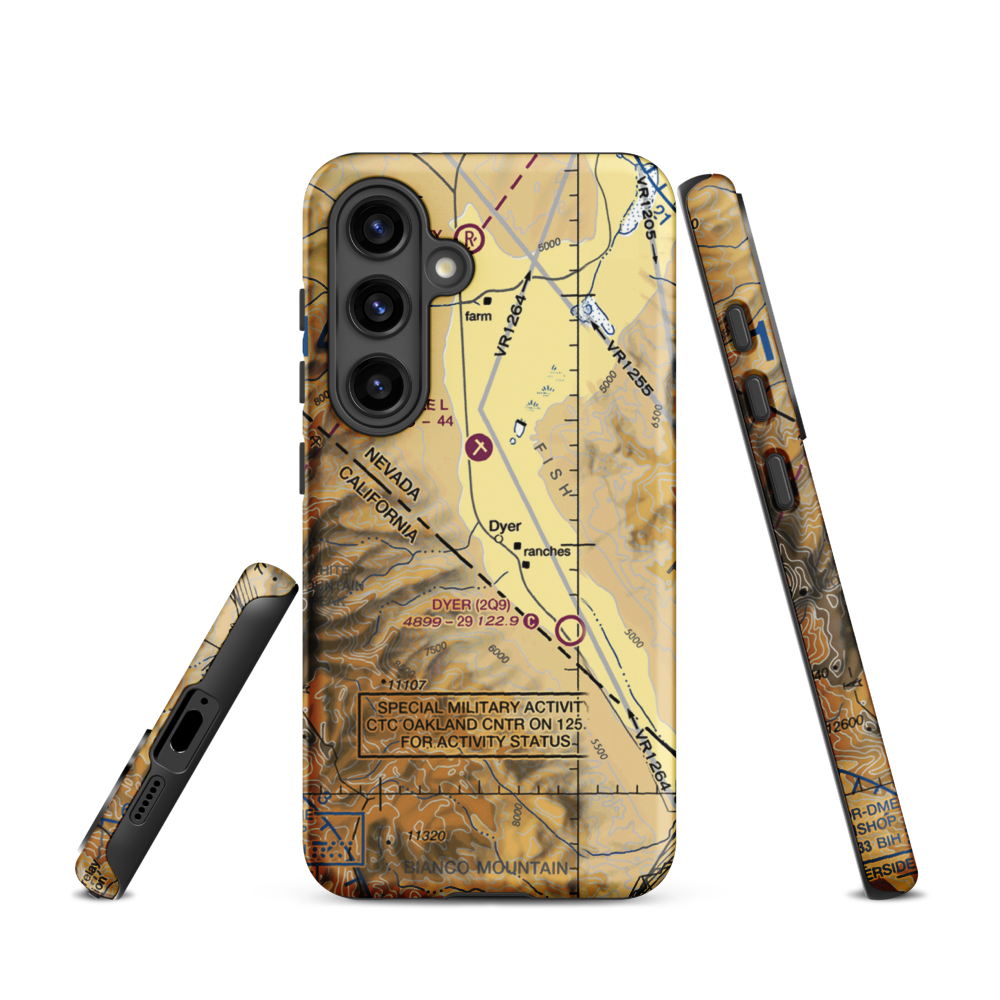 Alaki Hot Springs (US-0055) VFR Sectional Samsung Phone Case Samsung Galaxy S24 model shown