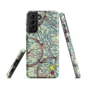 Alan's Airport (SC07) VFR Sectional Samsung Phone Case