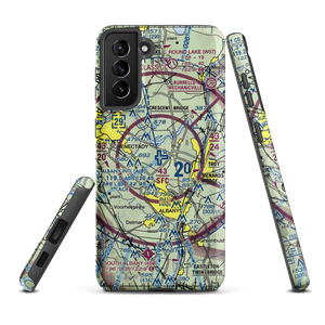 Albany International Airport (ALB) VFR Sectional Samsung Phone Case