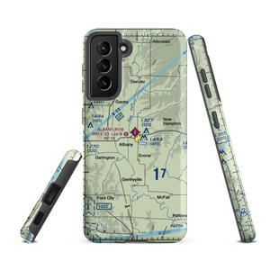 Albany Municipal Airport (K19) VFR Sectional Samsung Phone Case