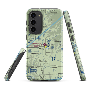 Albany Municipal Airport (K19) VFR Sectional Samsung Phone Case