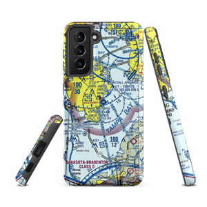 Albert Whitted Airport (SPG) VFR Sectional Samsung Phone Case