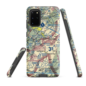 Alberter Farms Airport (PS52) VFR Sectional Samsung Phone Case