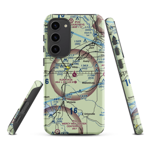 Albia Municipal Airport (4C8) VFR Sectional Samsung Phone Case