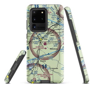 Albia Municipal Airport (4C8) VFR Sectional Samsung Phone Case