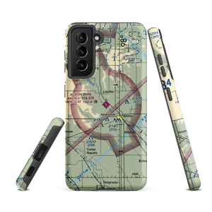 Albion Municipal Airport (BVN) VFR Sectional Samsung Phone Case