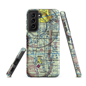 Alcock RLA Restricted Landing Area (41IL) VFR Sectional Samsung Phone Case