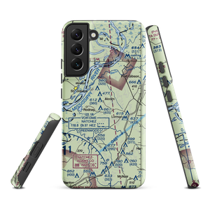 Alcorn State University Airport (MS28) VFR Sectional Samsung Phone Case