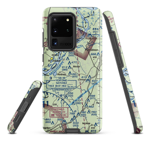 Alcorn State University Airport (MS28) VFR Sectional Samsung Phone Case