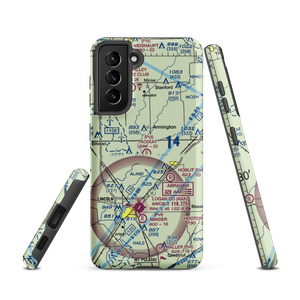 Alekat Acres Airport (3IL9) VFR Sectional Samsung Phone Case