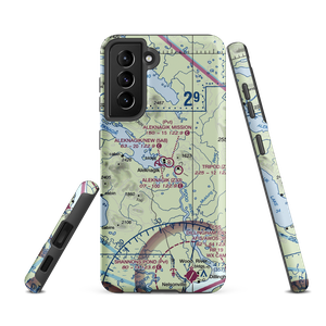 Aleknagik / New Airport (5A8) VFR Sectional Samsung Phone Case