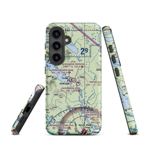 Aleknagik Mission Lodge Airport (4AK7) VFR Sectional Samsung Phone Case