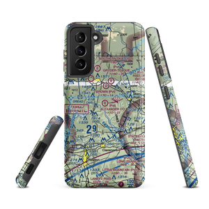 Alexander County Airport (NC59) VFR Sectional Samsung Phone Case